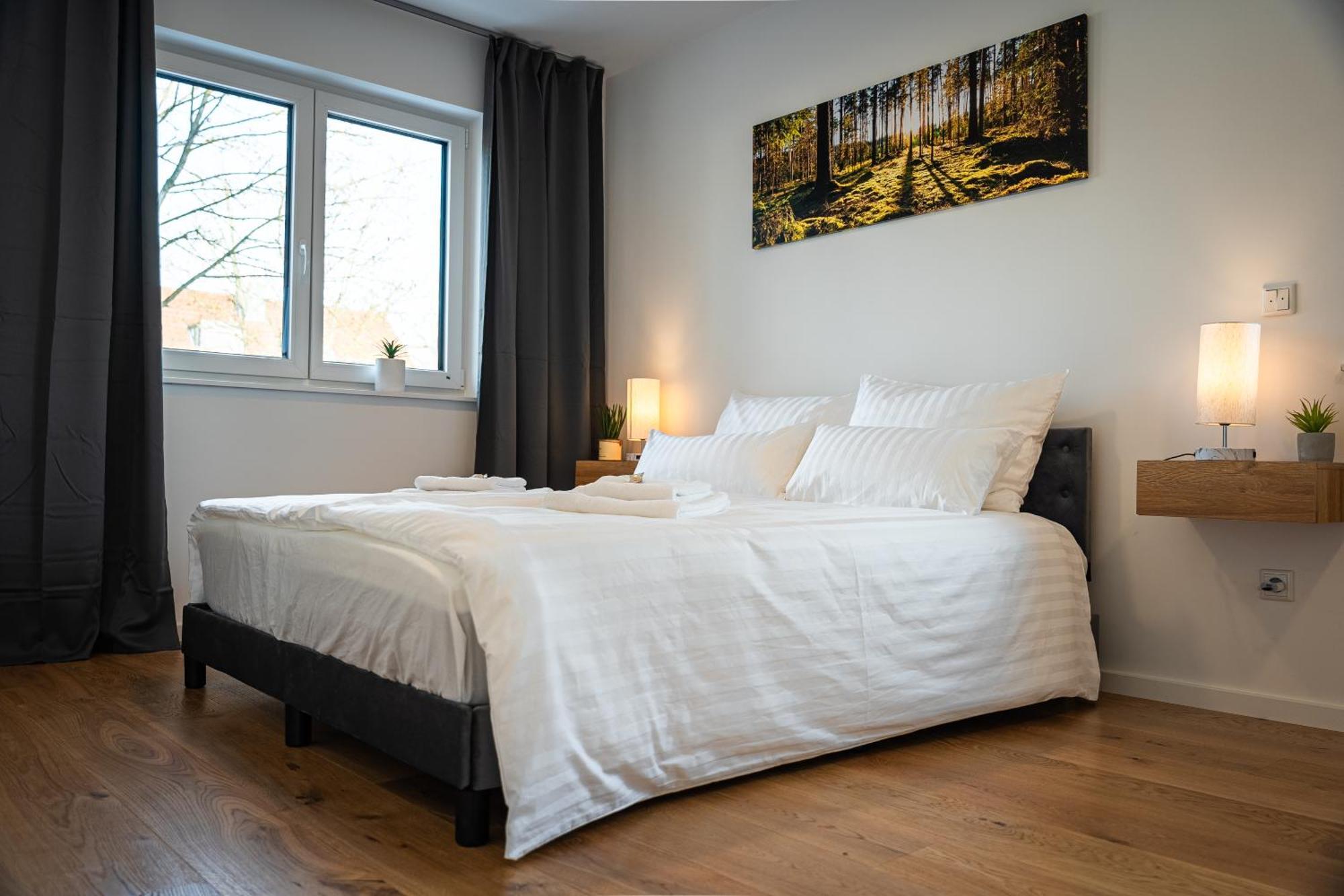 Aparthome Eching Deluxe Near Munich Airport المظهر الخارجي الصورة
